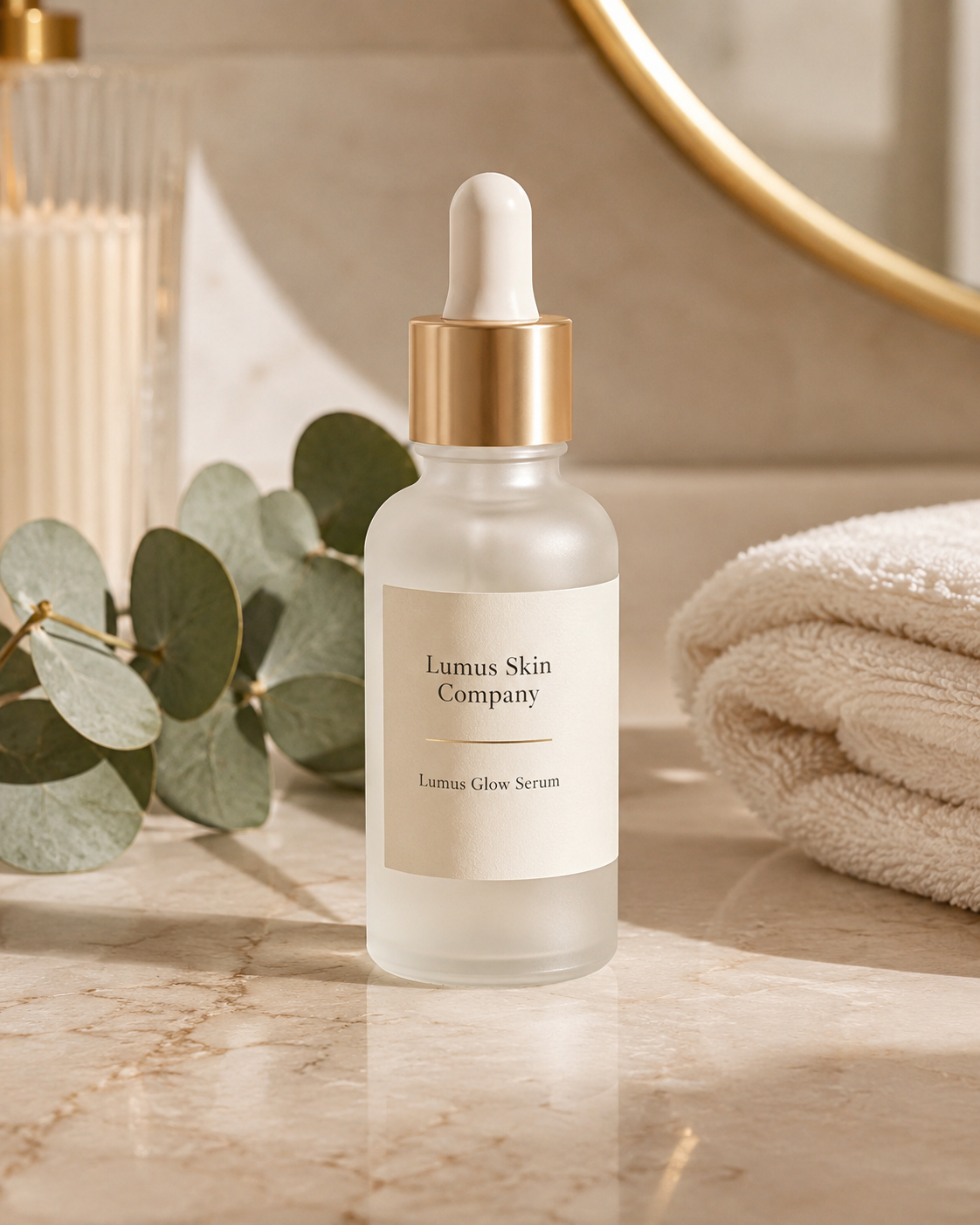 Lumus Glow Serum product mockup